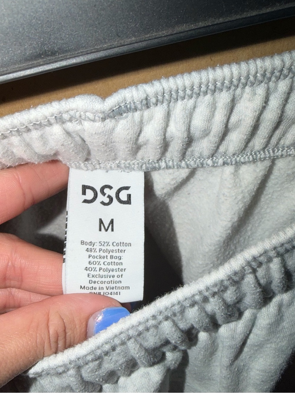DSG Light Gray High-Waist Athletic Lounge Shorts - Picture 4 of 5